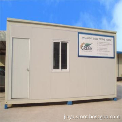 Flat pack park home, suitable for international container transportation
